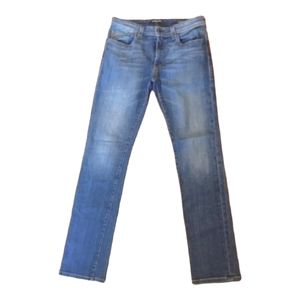 Fidelity mens Jimmy Slim Straight 5 pocket jeans medium wash size 31